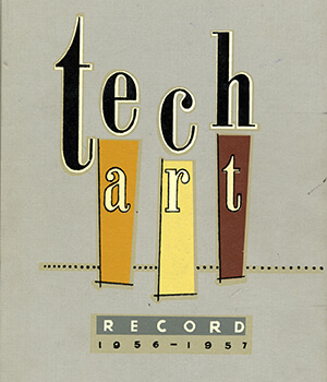 Tech Art Yearbook 1956 Photograph of Tech Art yearbook 1956