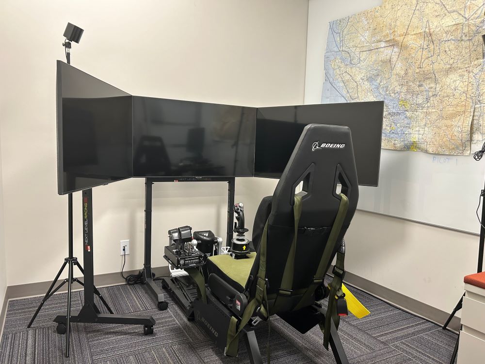 simulator room