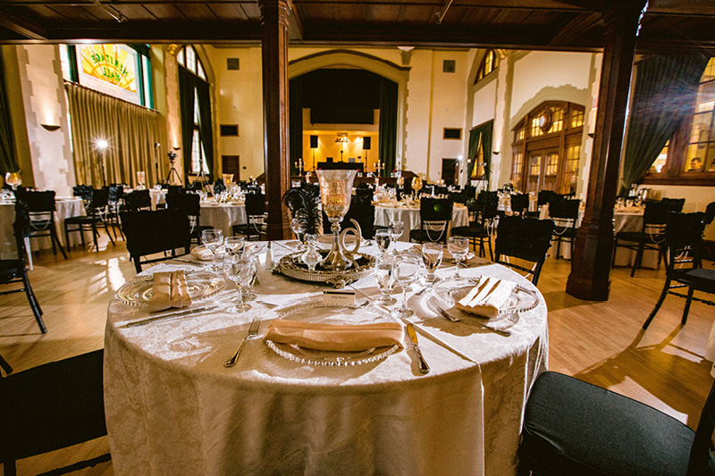 Event setup in Macdonald Hall