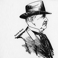 Photograph of Patrick Burns.