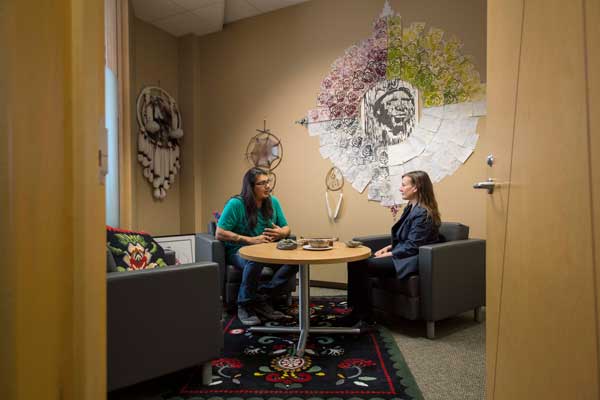 Indigenous academic upgrading students at SAIT