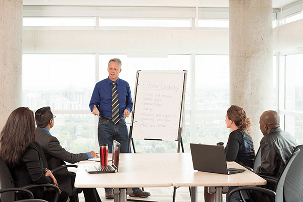 People in a boardroom