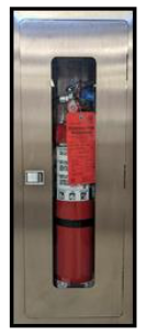 A fire extinguisher