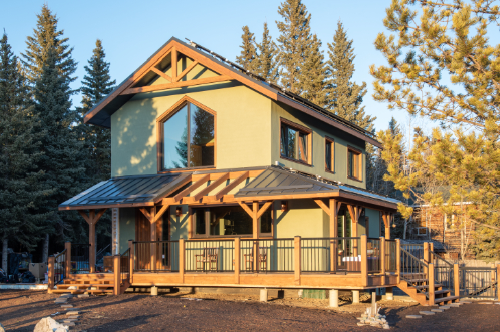 The Confluence, the house that was built for the Living Building Challenge